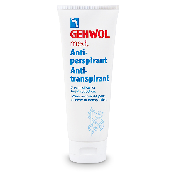 Gehwol antiperspirant motverkar dålig lukt och svettningar