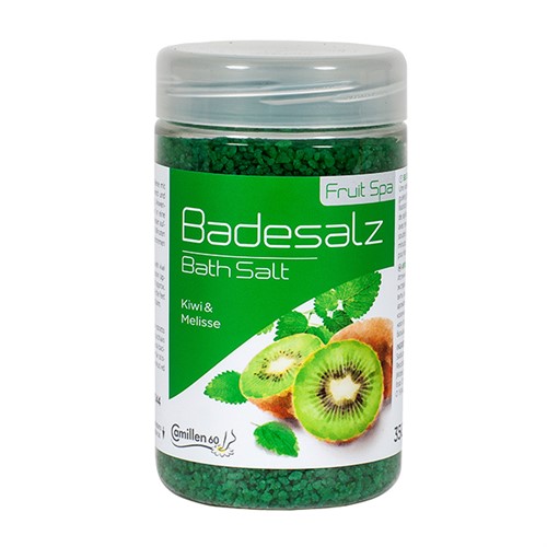 Uppmjukande fotsalt med Kiwi och Citronmeliss