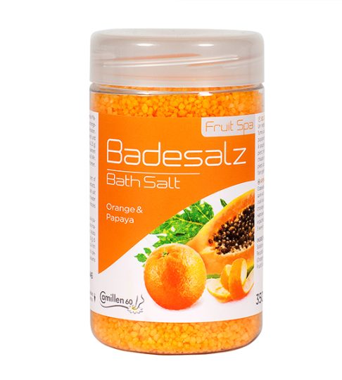 Vårdande fotsalt med Apelsin och Papaya